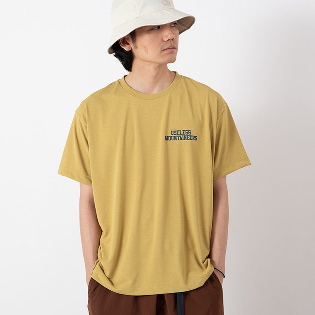 MOUNTAIN RESEARCH メッシュ　カットソー イエロー　ロンT Mountain Research マウンテンリサーチ ユーズレスマウンテニアズ