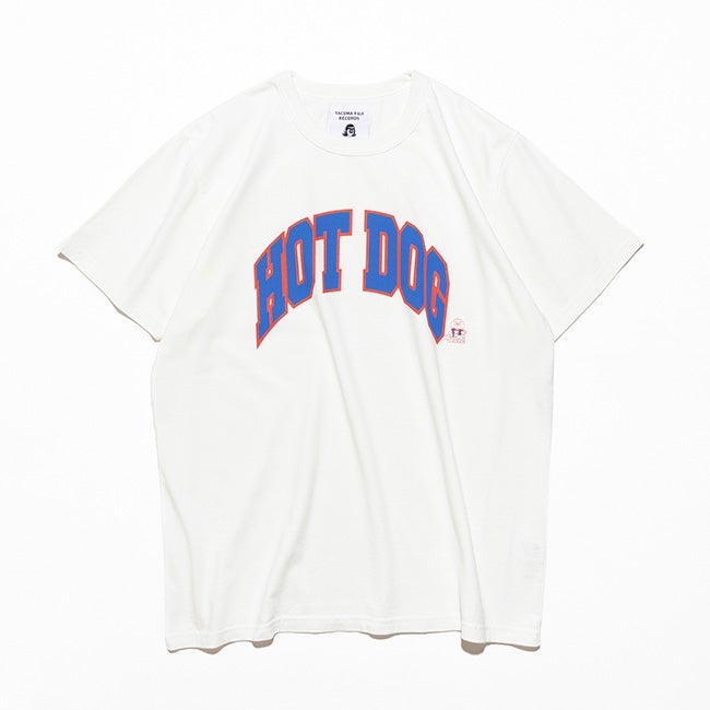 TACOMA FUJI RECORDS タコマフジレコード HOT DOG COLLEGE LOGO Tee