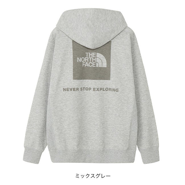 THE NORTH FACE ノースフェイス バックスクエアロゴフーディ ユニ
