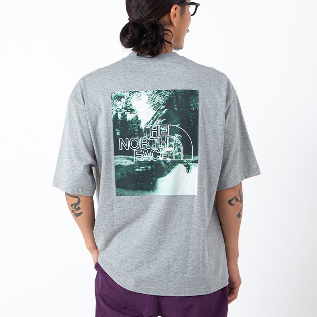 THE NORTH FACE ノースフェイス S/S ESフラワーボックスロゴTee