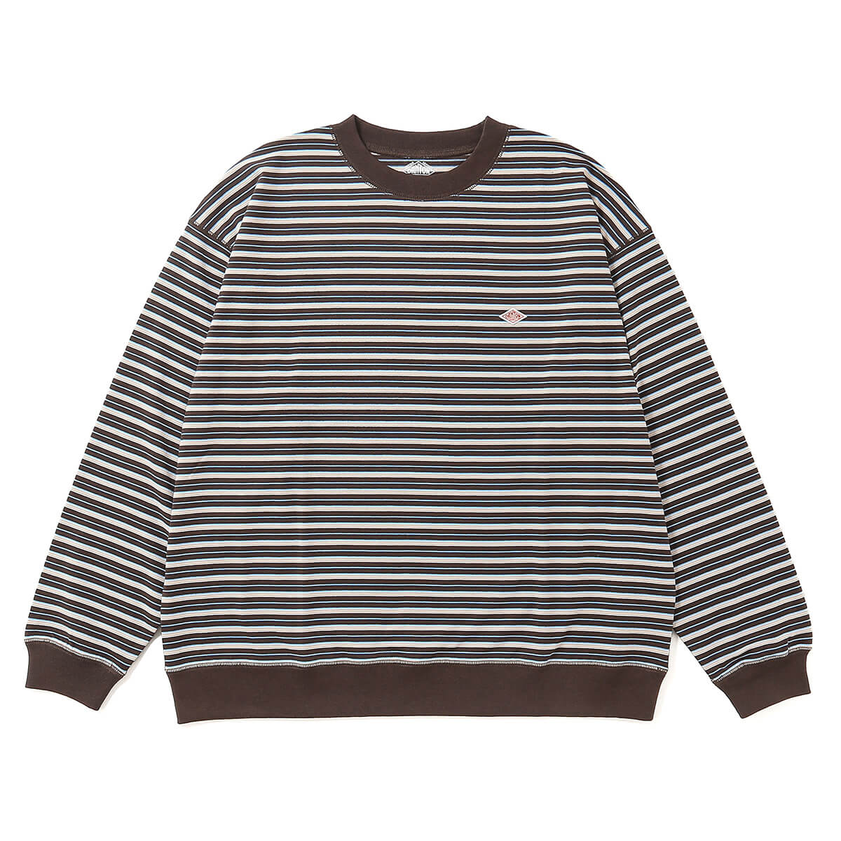 最終価格！ダントン　スウェット　20aw 激レア DANTON ダントン スウェットTシャツ[ボーダー] T/Cオープンエンド