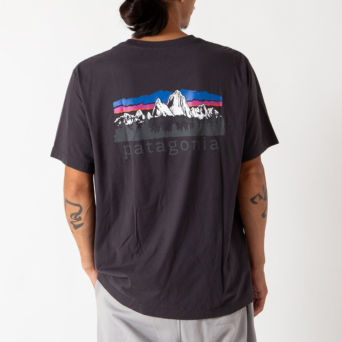 patagonia パタゴニア フィッツロイトラウトTシャツ メンズ｜SUNDAY