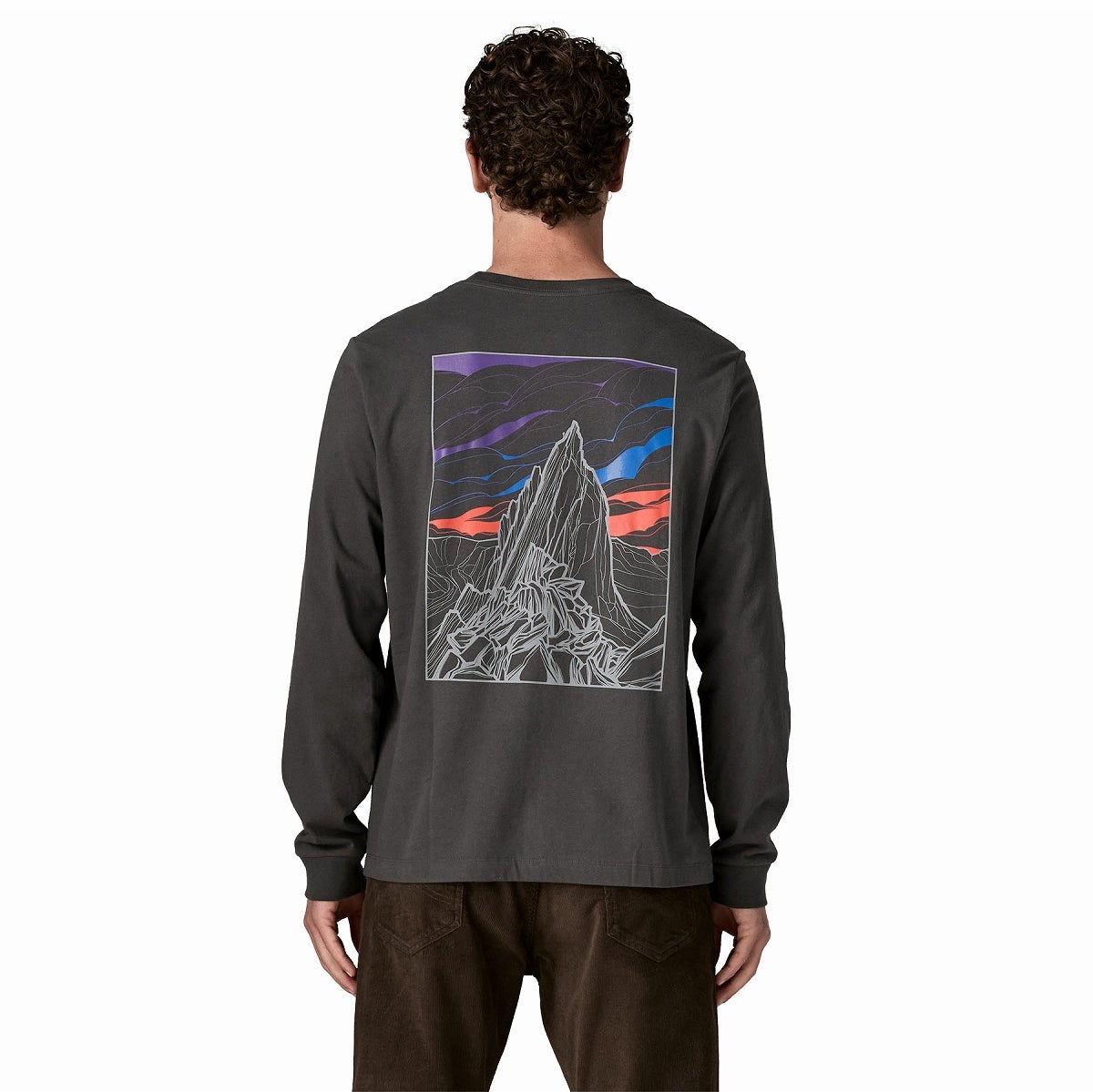 patagonia パタゴニア L/SクラウドクラッグTシャツ メンズ｜SUNDAY