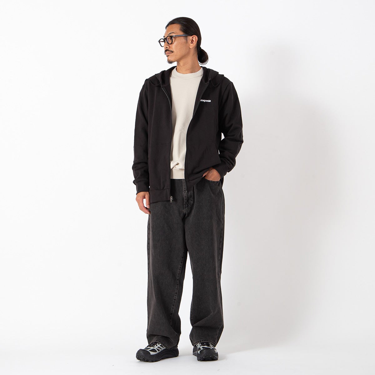 patagonia パタゴニア P6ロゴデイリーフルジップフーディ メンズ
