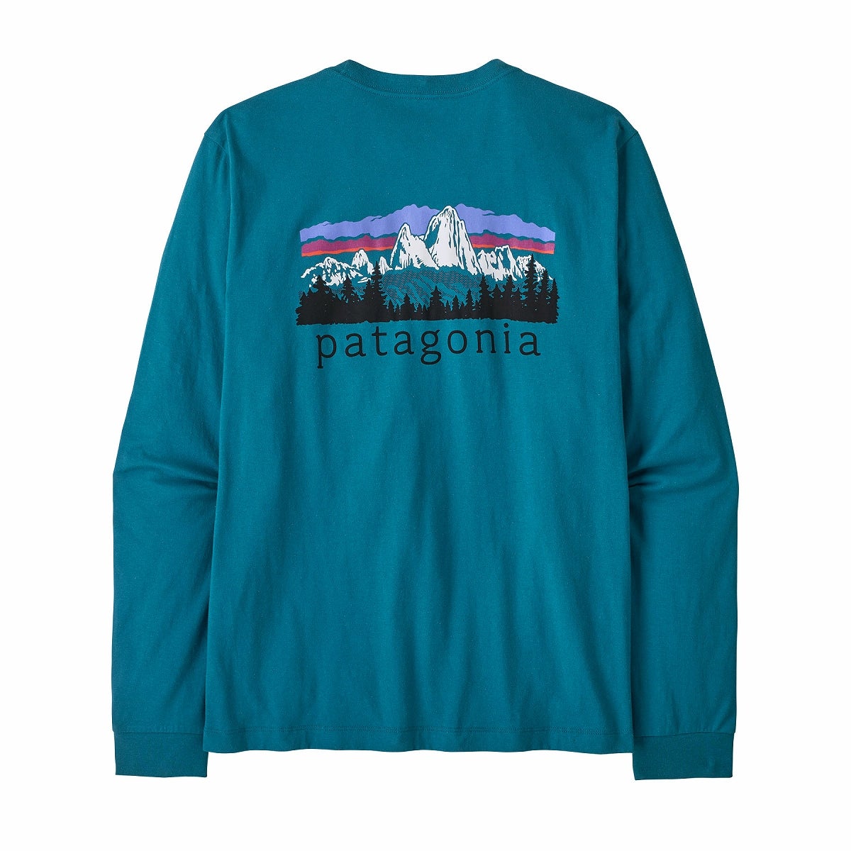 patagonia パタゴニア L/SフィッツロイフットヒルズTシャツ メンズ
