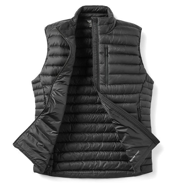 Rab Microlight Vest ラブ マイクロライトベスト ダウンベスト Rab ラブ マイクロライトベスト メンズ｜SUNDAY MOUNTAIN｜サンデー