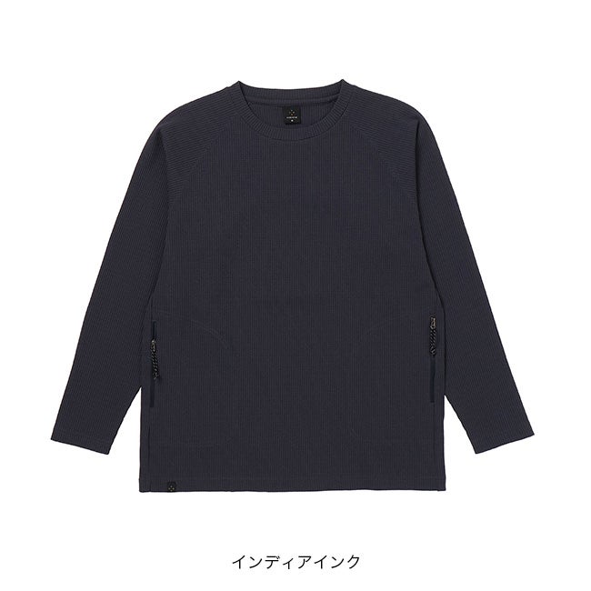 AXESQUIN アクシーズクイン ワッフルLS Tee メンズ｜SUNDAY MOUNTAIN