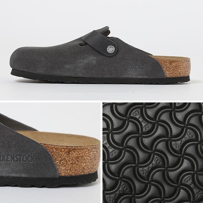 BIRKENSTOCK ビルケンシュトック ボストンLEVE/LEOIスエードレザー
