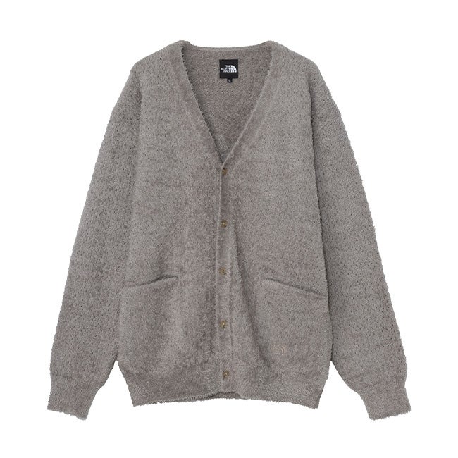 THE NORTH FACE グレージュ カーディガン トップス THE NORTH FACE ノースフェイス オルタナティブフェザーカーディガン