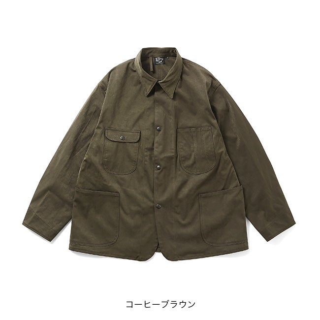 orslow オアスロウ スウェードタッチクラシックカバーオール メンズ